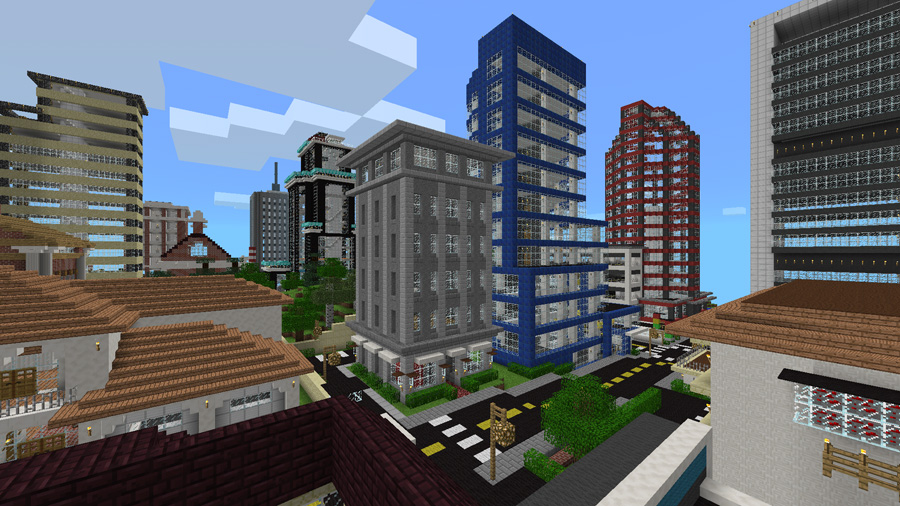 mcpe city pictures